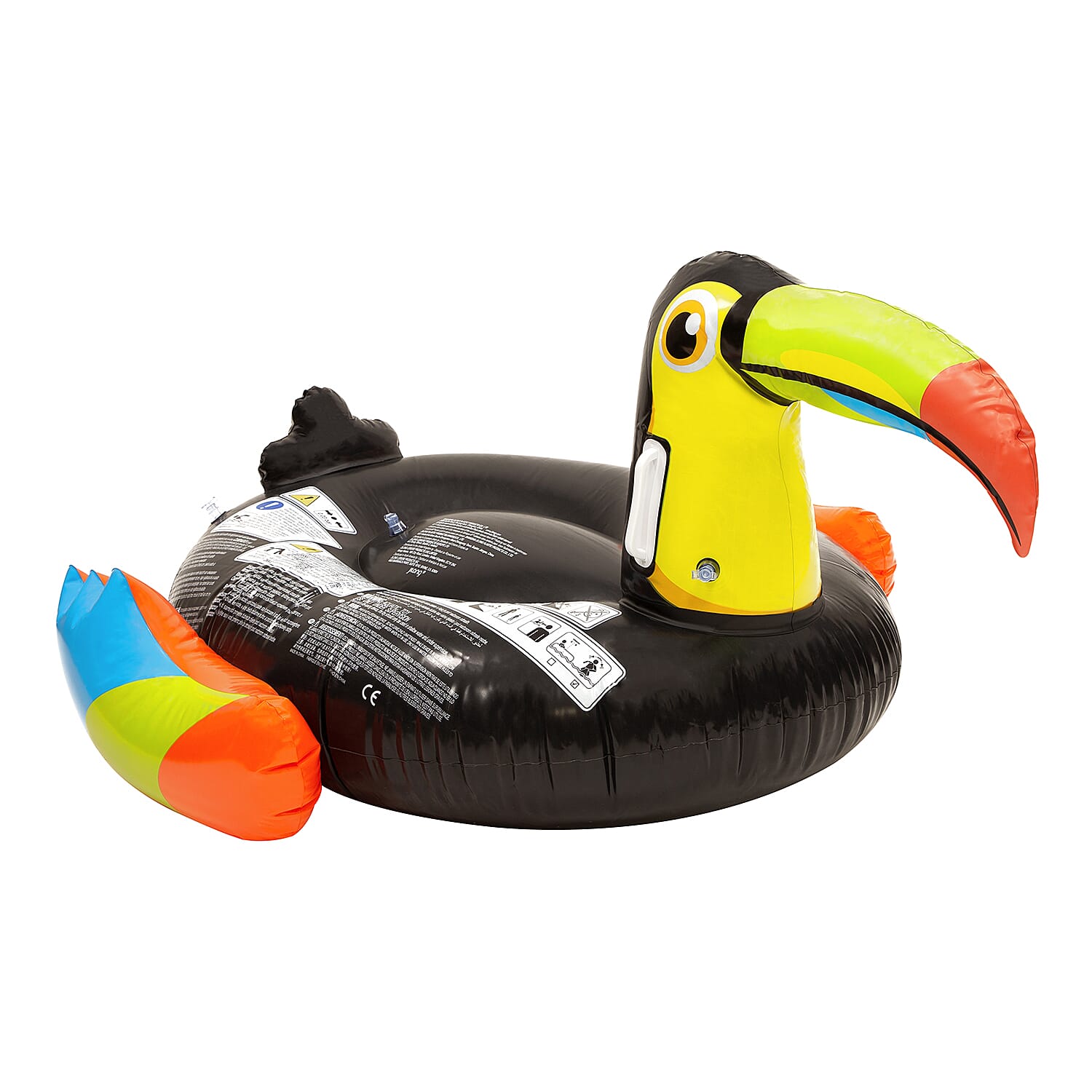 Inflatable Toucan Pool Float- Black