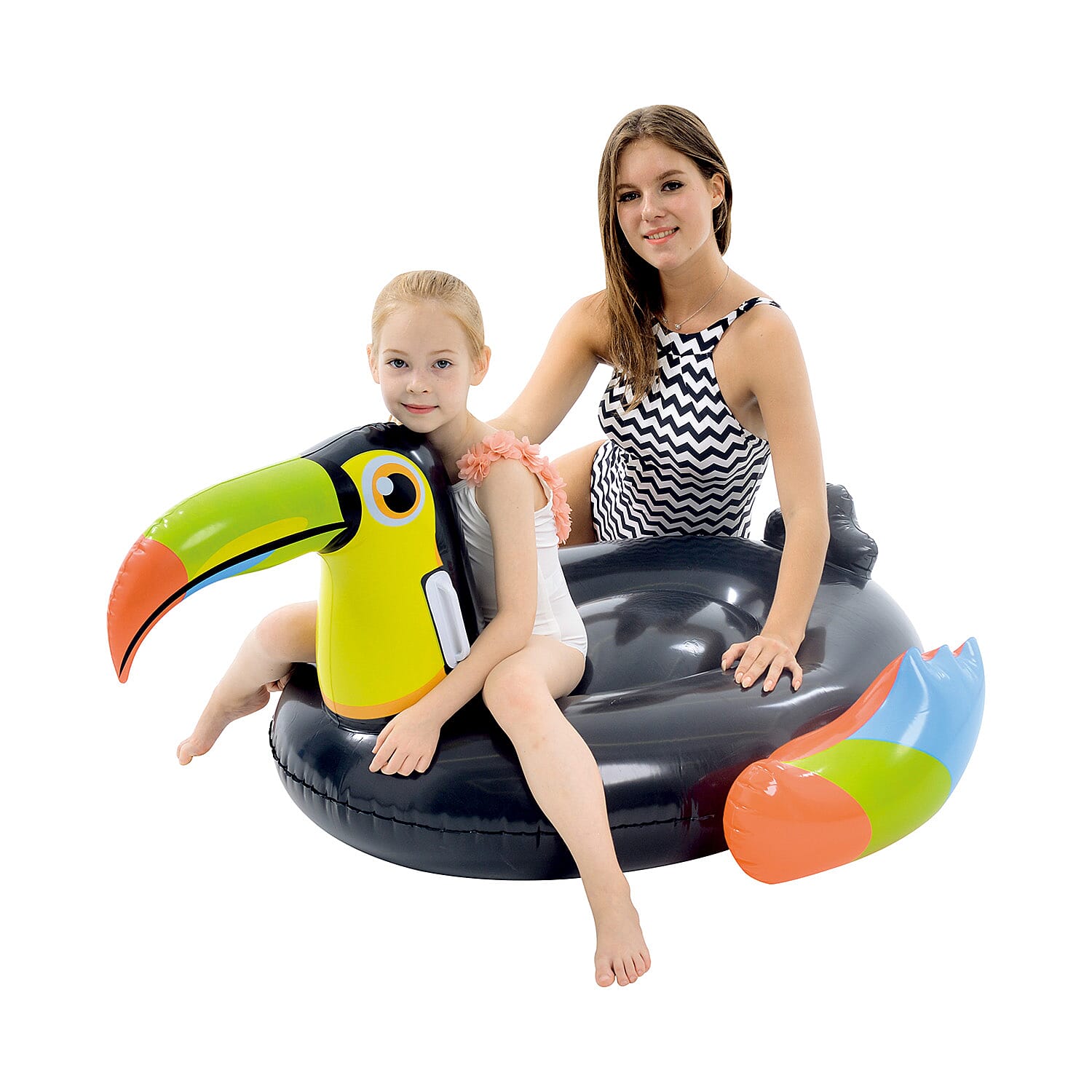Inflatable Toucan Pool Float- Black