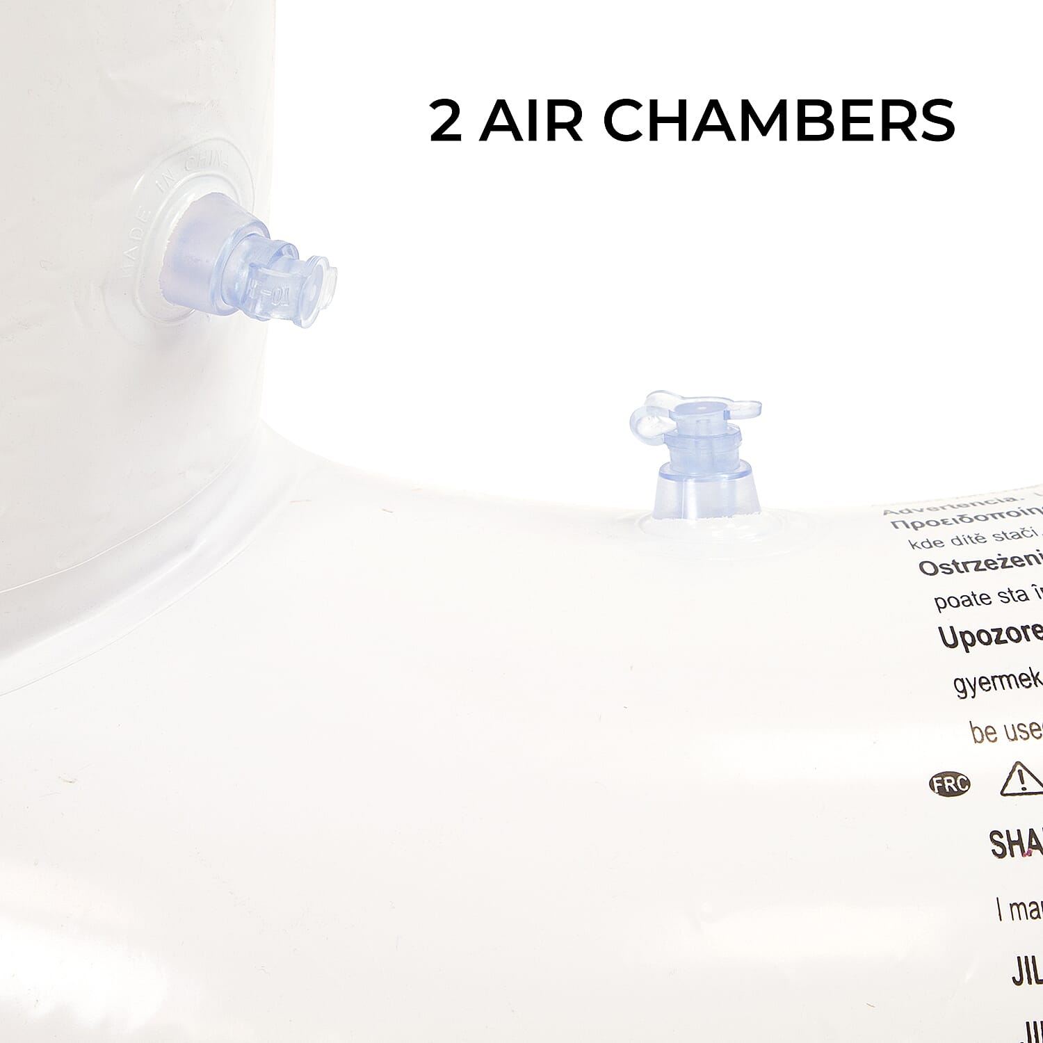 Sun Club Kids Inflatable Unicorn Swim Ring (Size 52X36 Cm)- White