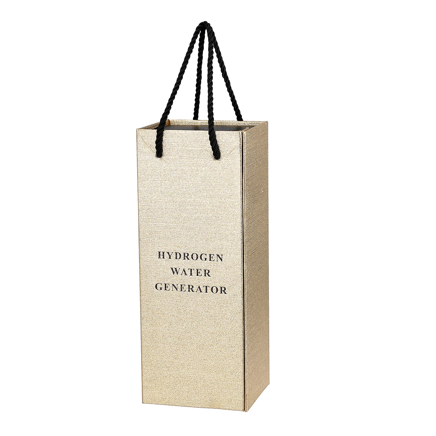 380ml Portable Hydrogen Water Generator Bottle with SPE and PEM Technology (Size 7x21 Cm) - Camel