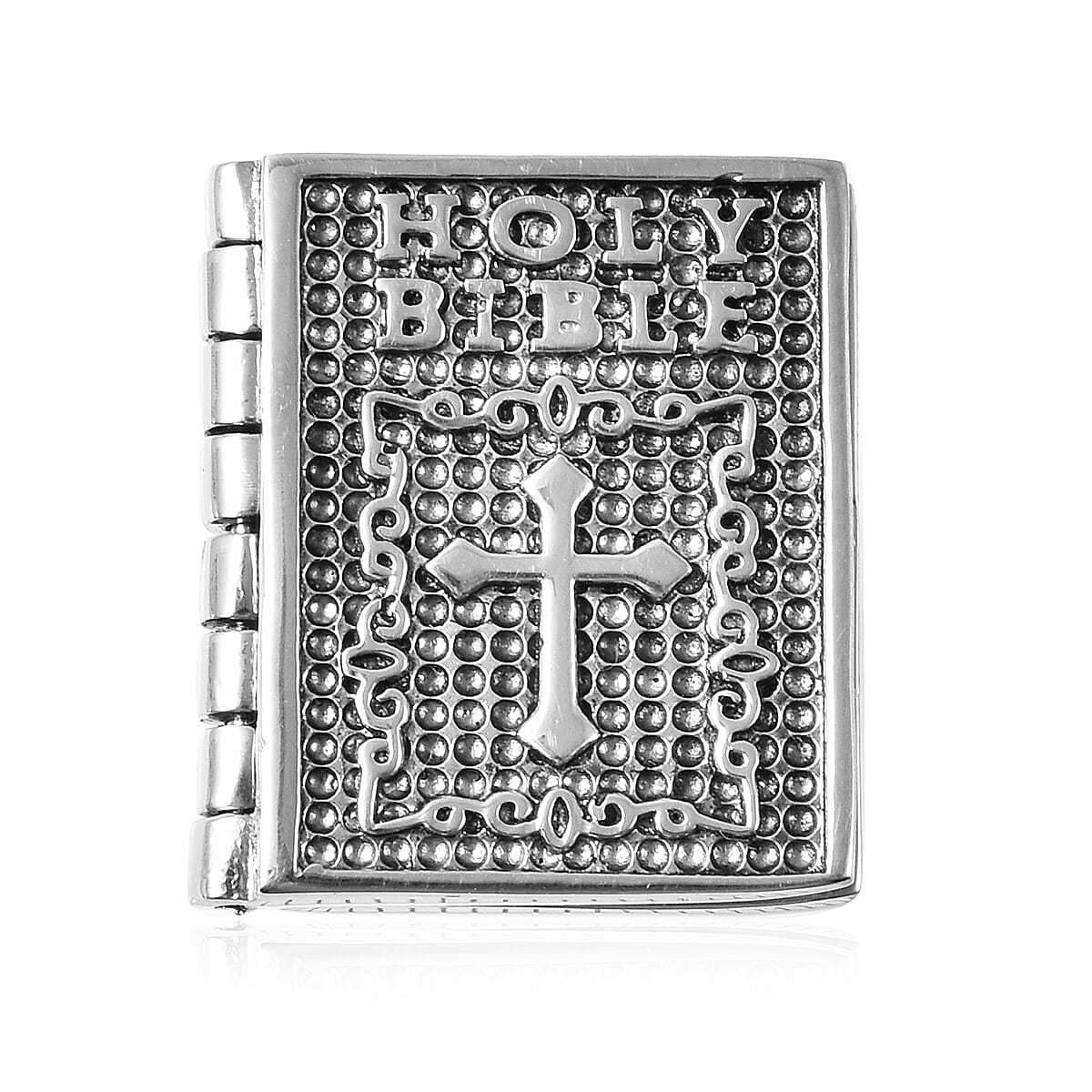 Holy Bible Ring in Stainless Steel
