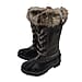 Faux Fur Lined Snow Boots (Size 4) - Grey