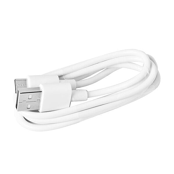 Smart Neck Massager with Remote Control & USB Cable (Size 17.2x16.5x 5.5cm) - White