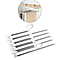 Set of 3-  5 Layered Trouser Rack in White