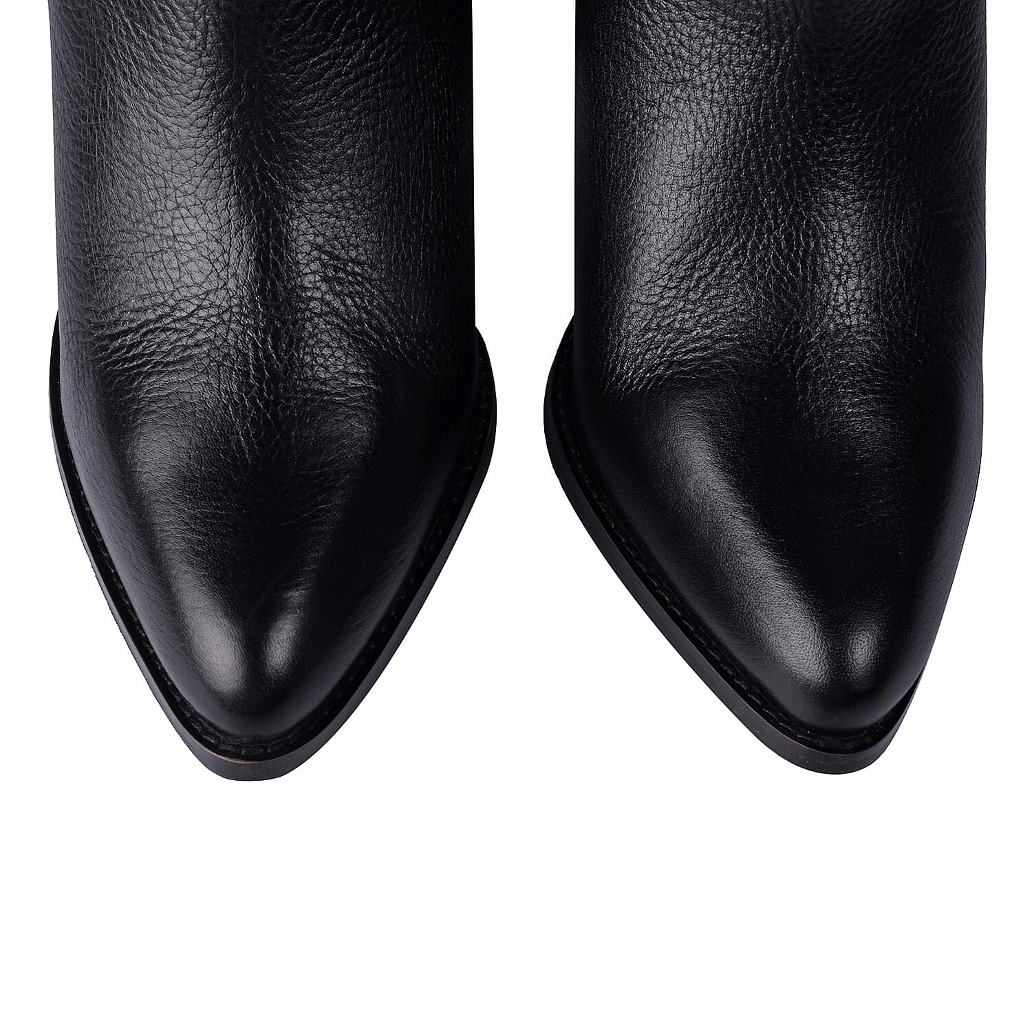 Ravel Lumsden Knee-High Leather Boots (Size 3) - Black