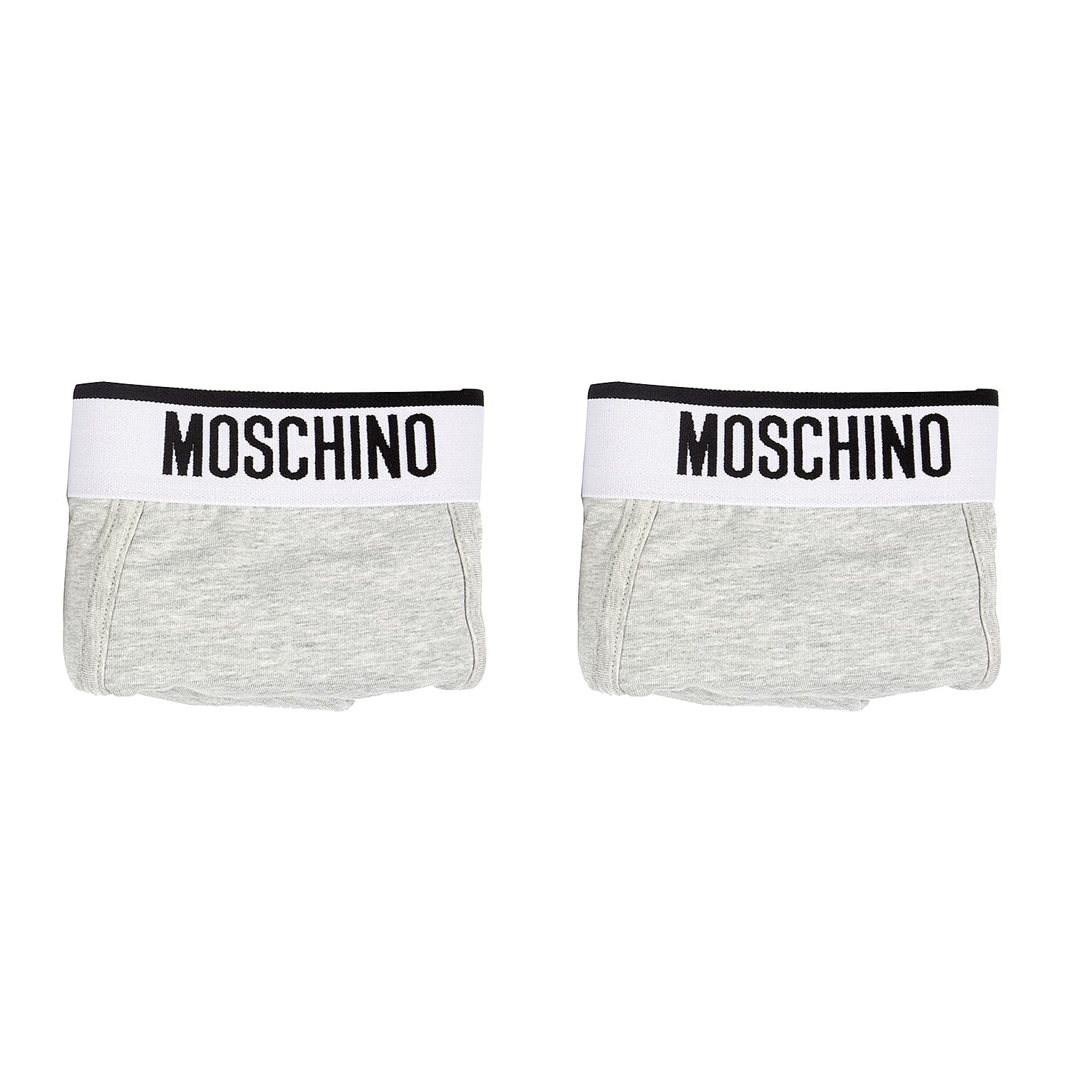 MOSCHINO Two-Pack Boxers in Grey