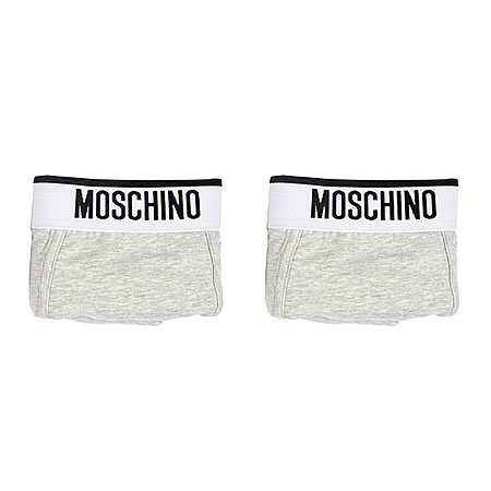 MOSCHINO Two-Pack Boxers - Grey - 6034054 - TJC