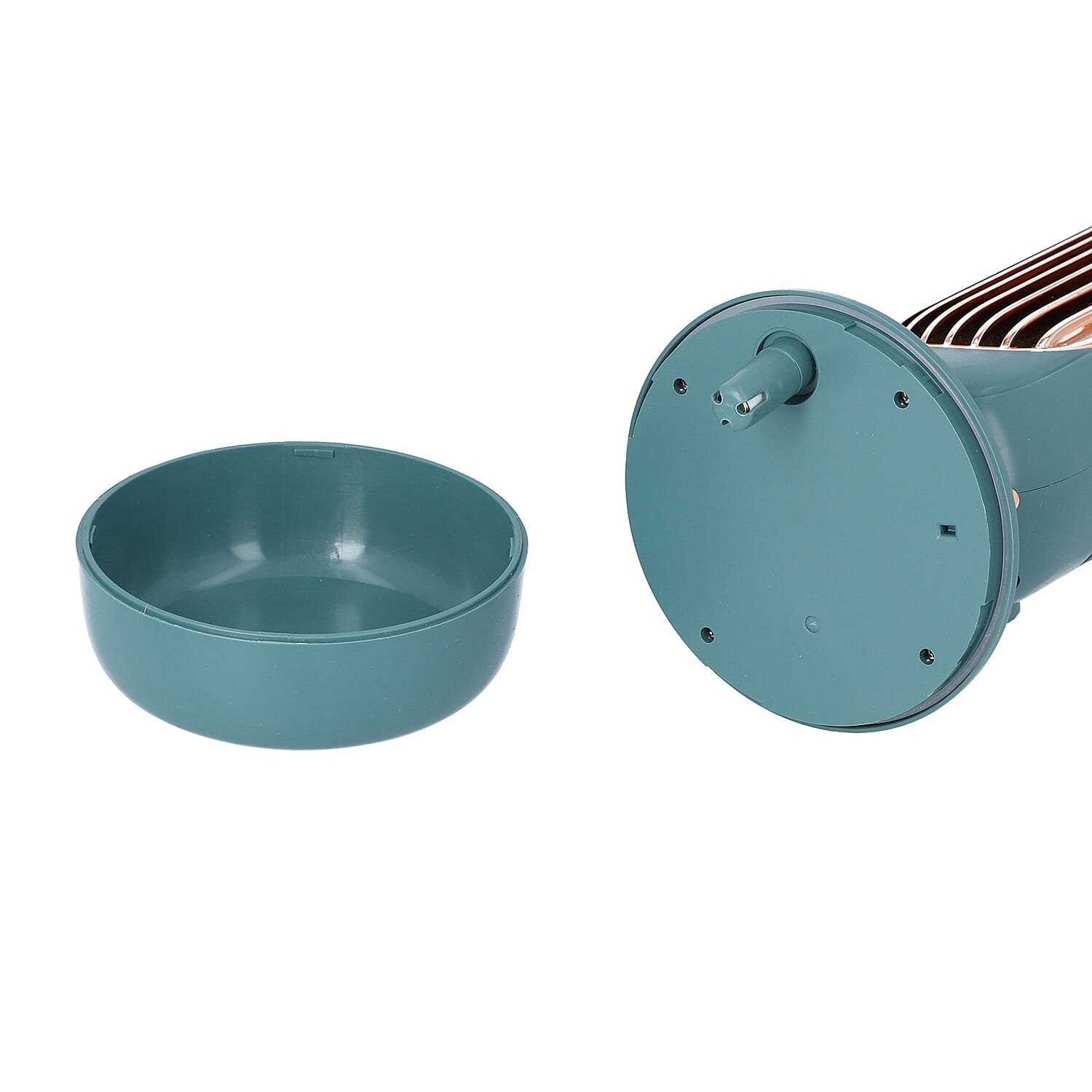 2 in 1 USB Bladeless Humidifier Tower  Fan - Green - 220ml Water Tank