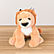 Lion Plush Toy (Size:20x28cm) - Light Brown - Age 3+