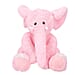 Elephant Plush Toy (Size 20x28 Cm)- Pink