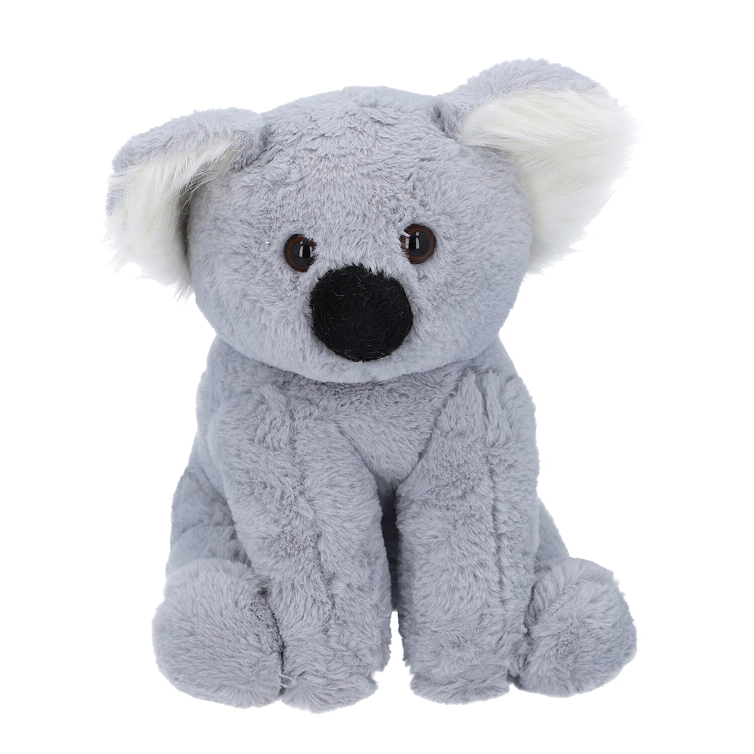 Koala Plush Toy (Size 30x28 Cm)- Grey & White