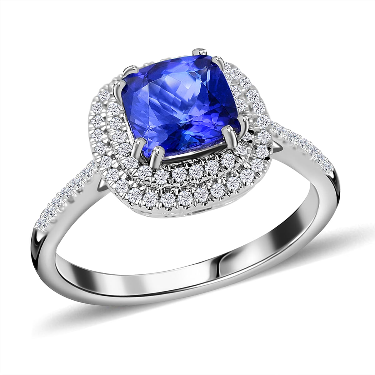 Tanzanite Naturelle 2.55 Carats VVS - Superbe Qualité - Neuf Avec étiquettes