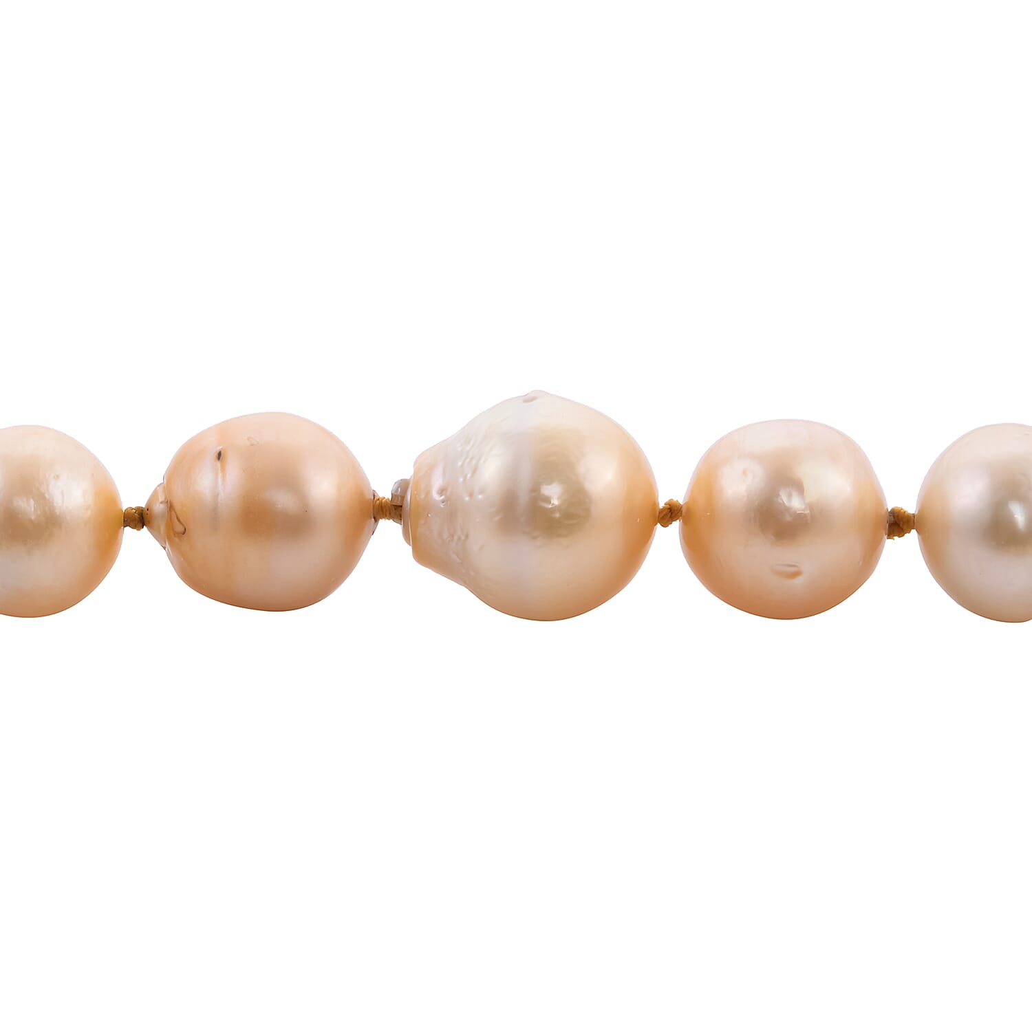Limited Available- South Sea Golden Pearl Necklace (Size 20)
