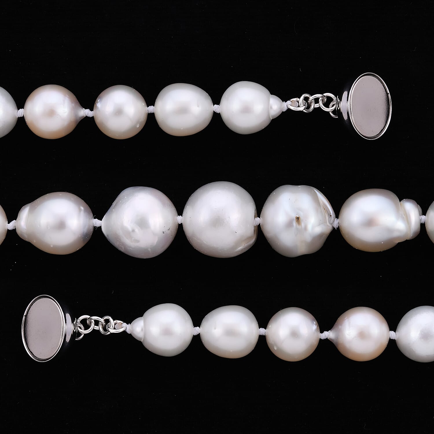 Limited Available- White South Sea Pearl Necklace (Size 20)