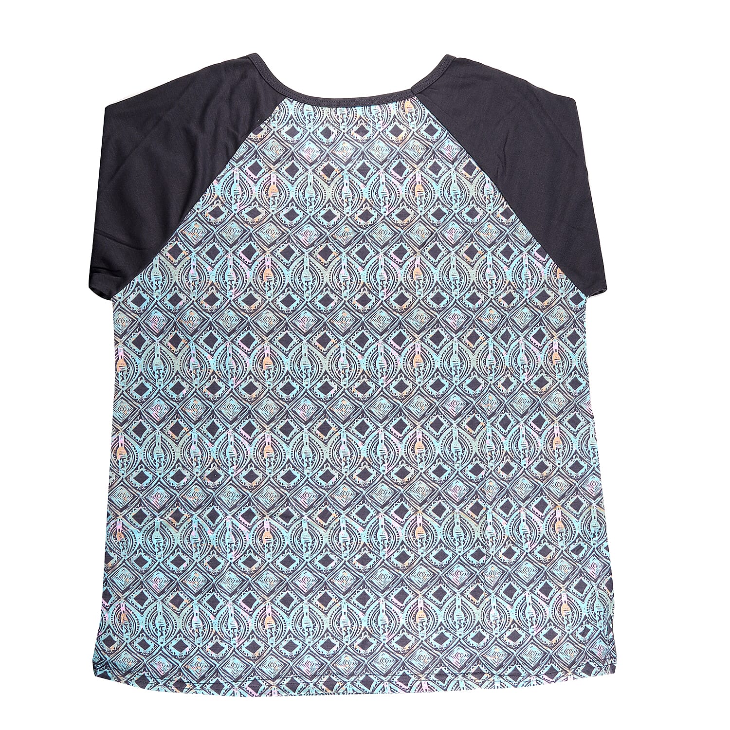 2 Piece Set - Amanda Paige Blue Colour Knit Pyjama and Long Sleeve Top (Size M, 12-14)