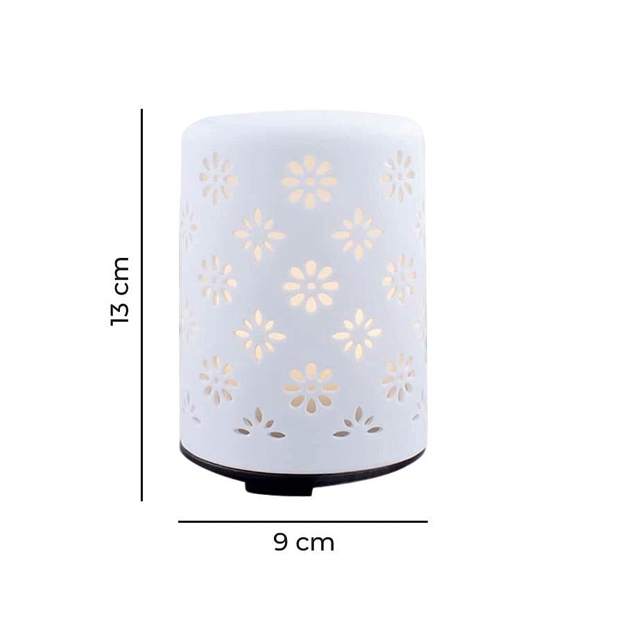 Silentnight Ceramic Aroma Diffuser (13x9cm) - White