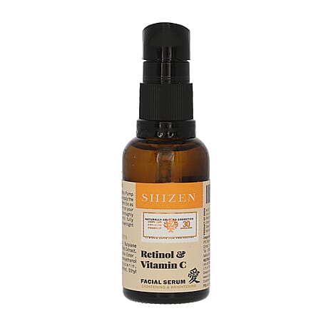 SHIZEN- Retinol & Vitamin C Facial Serum - 30ml