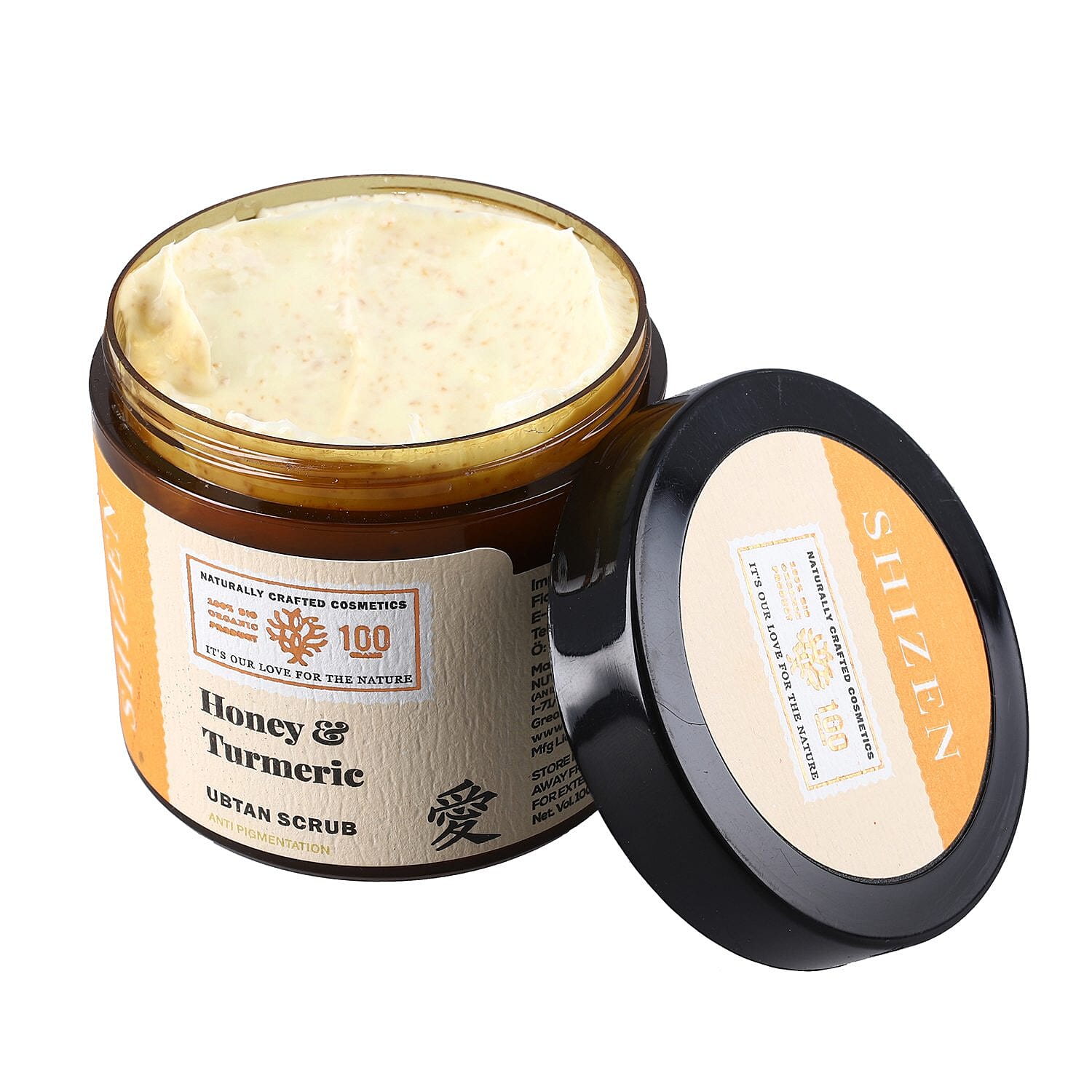SHIZEN Honey Turmeric Ubtan Anti Pigmentation Face Scrub 100 Gms.