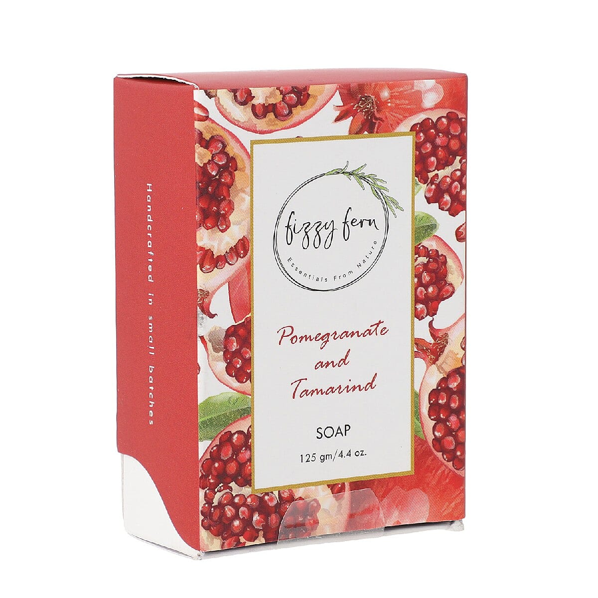 Handmade Soap- Pomegranate & Tamarind with Neem, Aloe Vera & Turmeric, 125Gm.