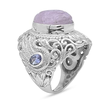 https://tjcuk.sirv.com/Products/60/4/6041453/Royal-Bali-Collection-Carved-Kunzite-and-Tanzanite-Ring-in-Sterling-Si_6041453_3.jpg?w=342&h=342