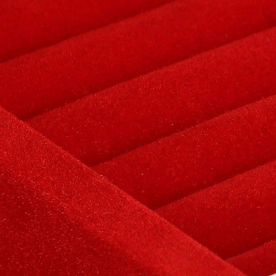 3D Embossed Collection Handcrafted Butterfly Oxidised Jewellery Box (Size 23x17.7 Cm) with Bright Red Velvet Interior