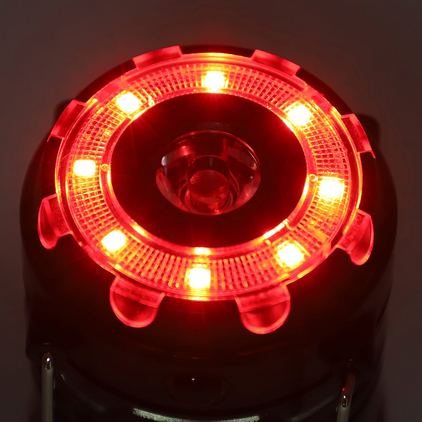 LED Lantern Lamp with Flashlight (3xAAA battery Not Included) (Size 6.8x6.8x10 Cm) - Black