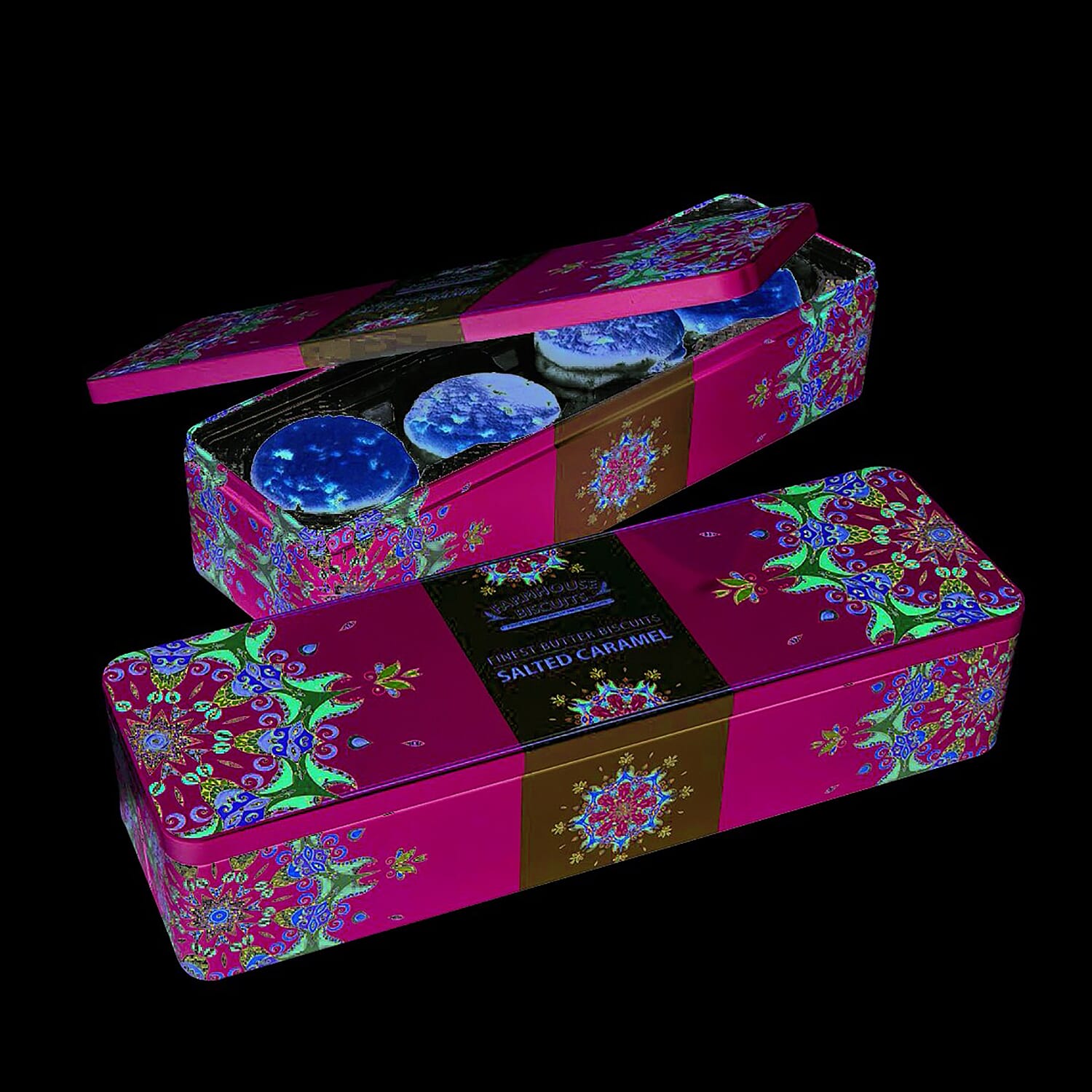 Farmhouse Finest Butter Biscuits Salted Caramel Gift Tin 225g