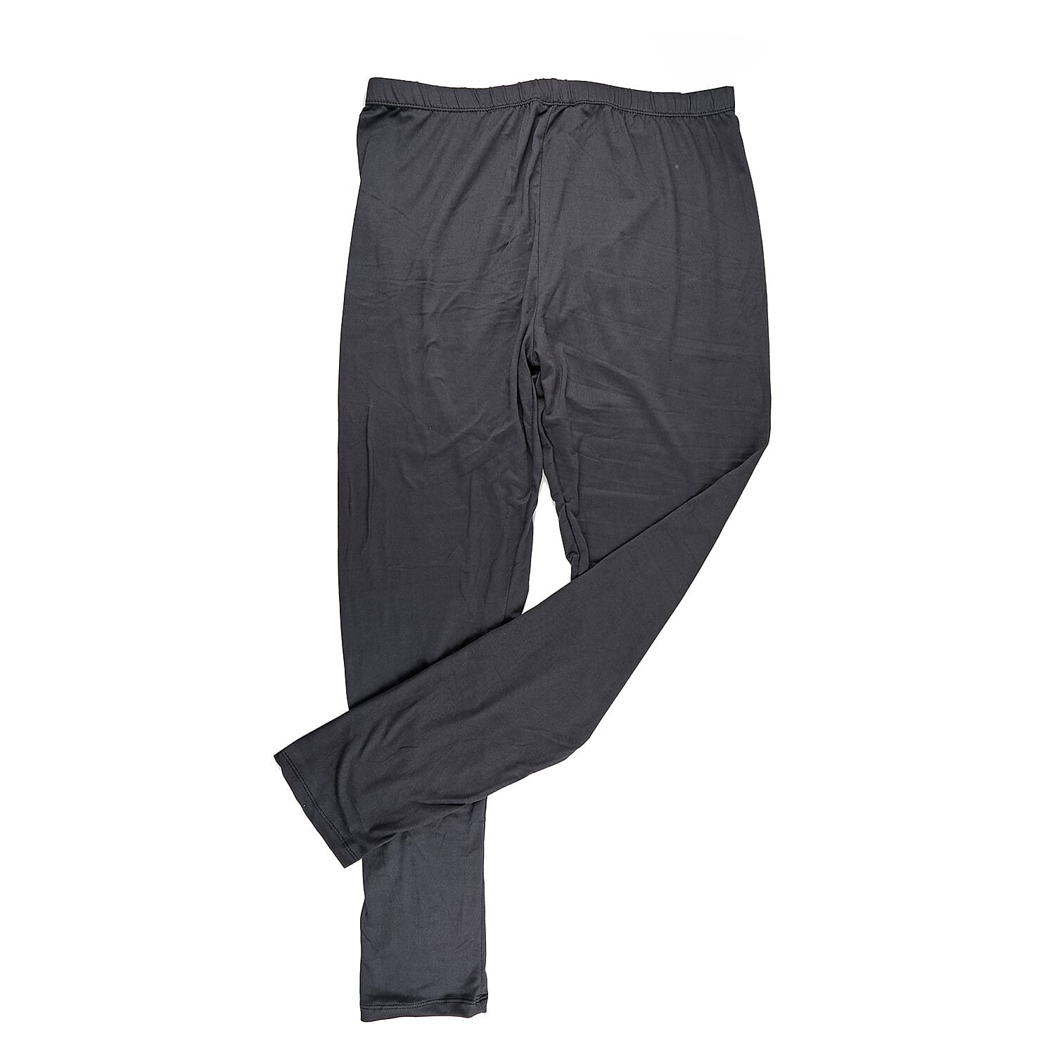 Aura Boutique Super Soft Leggings (Size S, 10-12) - Charcoal Colour