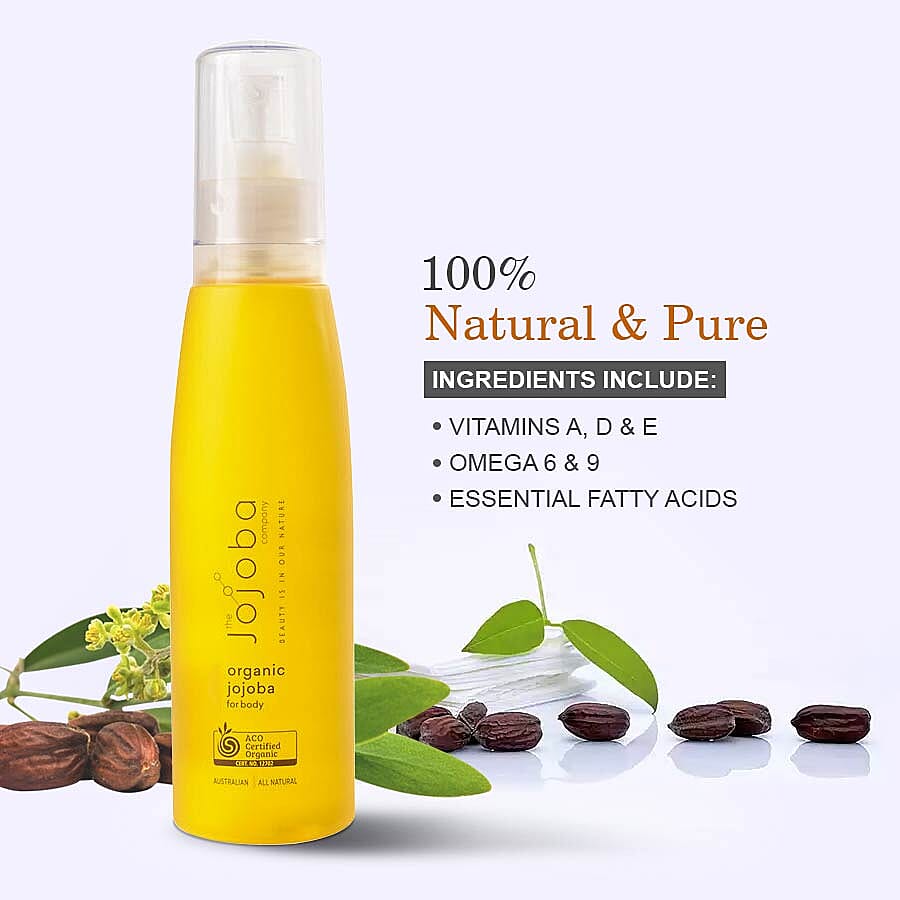 100% Natural Organic and Australian Jojoba Wax Ester in 200ml