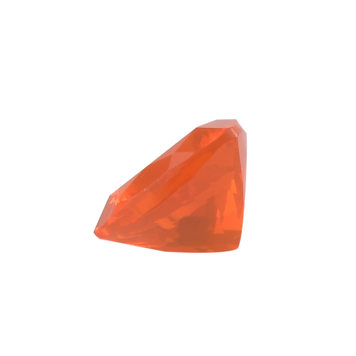 AAAA Jalisco Fire Opal Trillion 8 Faceted 1.04 Ct.