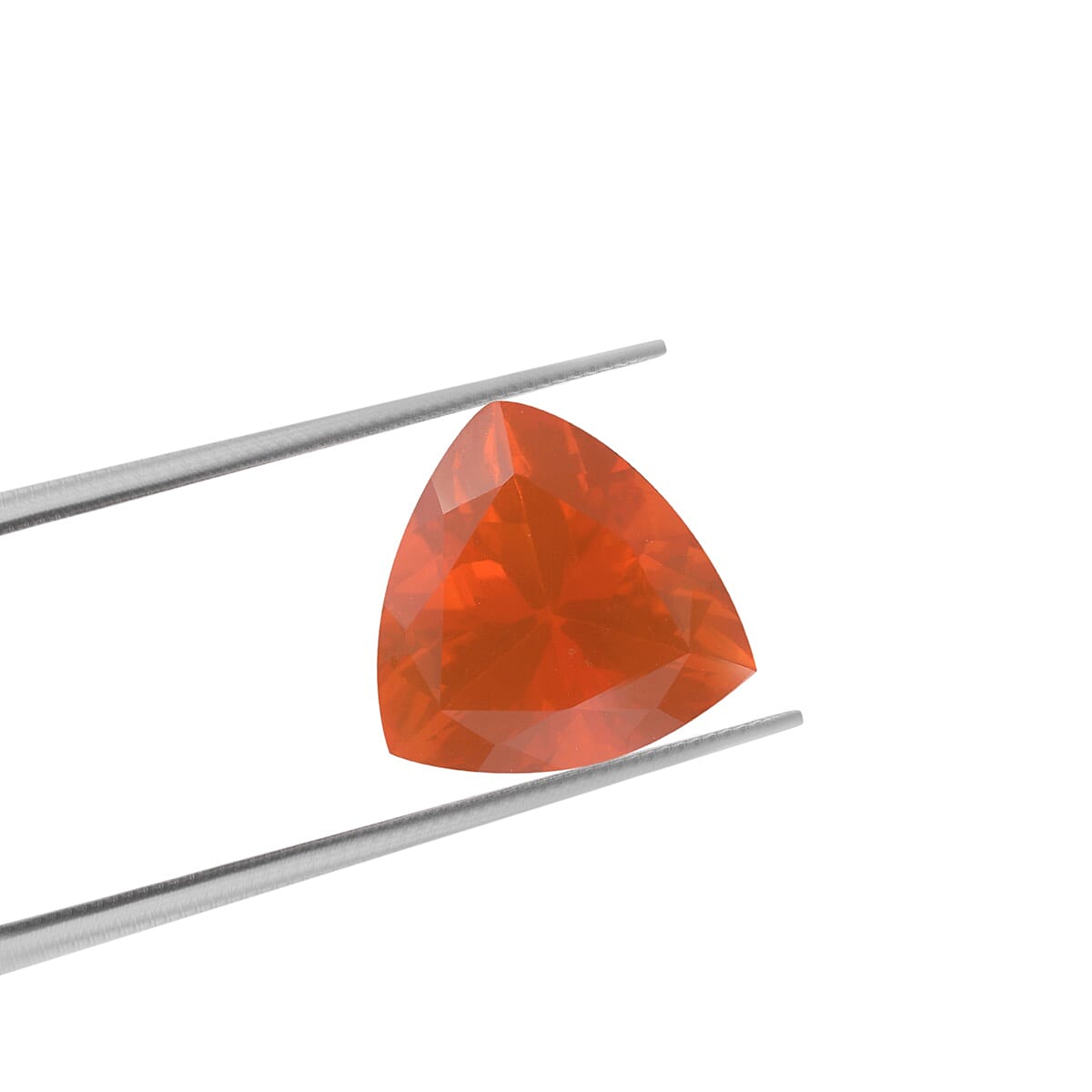 AAAA Jalisco Fire Opal Trillion 8 Faceted 1.04 Ct.