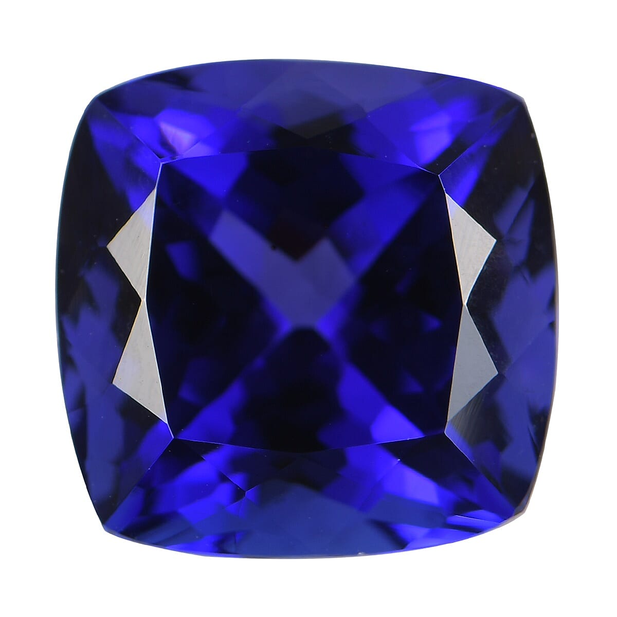 AAAA Tanzanite Cushion Cut Faceted 8.999 cts.