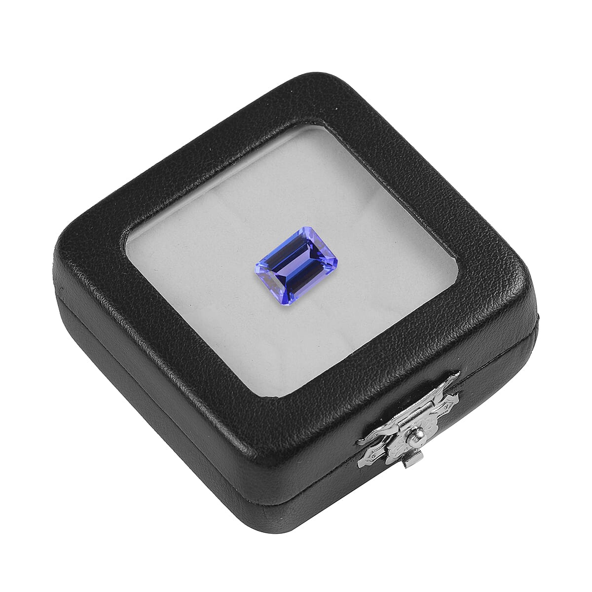 AAAA Tanzanite Octagon 8x6mm Faceted 2.00 Ct