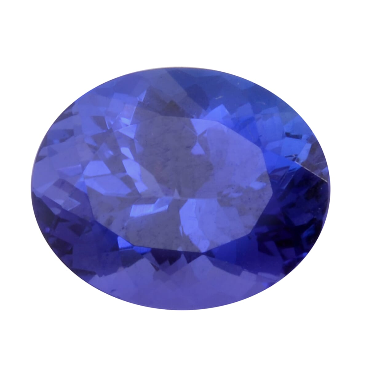AAAA Tanzanite Oval Faceted 12.15x9.90x7.30mm 5.97 Carat