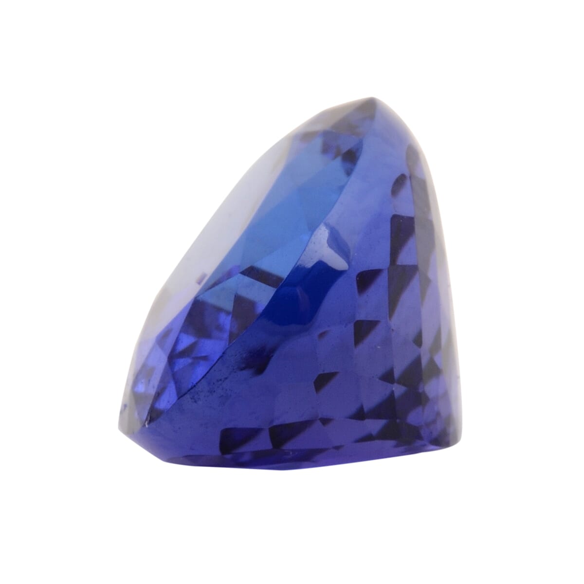 7.99 Carat AAAA Tanzanite Oval Faceted 13.2x10.2x7.9mm