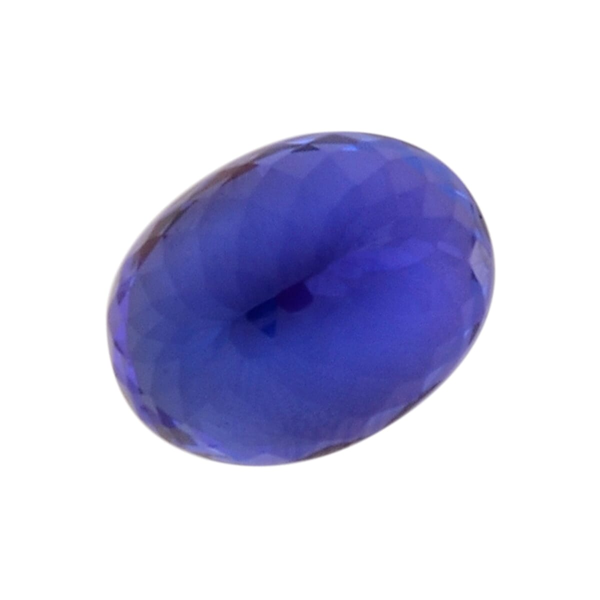 7.99 Carat AAAA Tanzanite Oval Faceted 13.2x10.2x7.9mm
