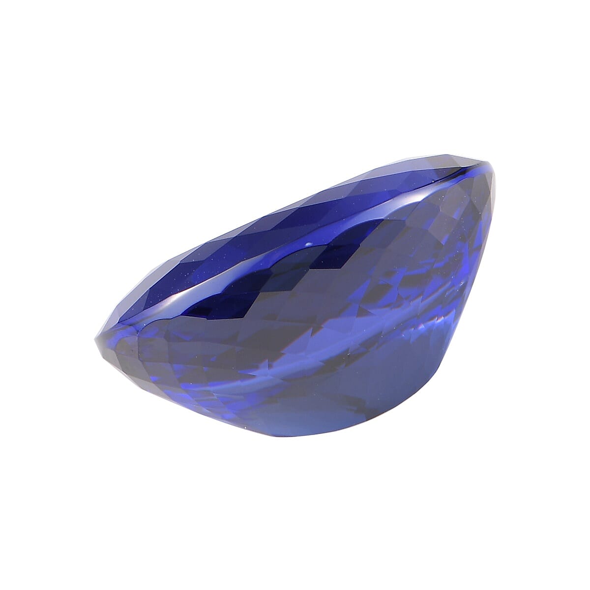 IGI Certified AAAA Tanzanite Oval Mixed Cut 22.32x17.45x11.63 mm  - 32ct
