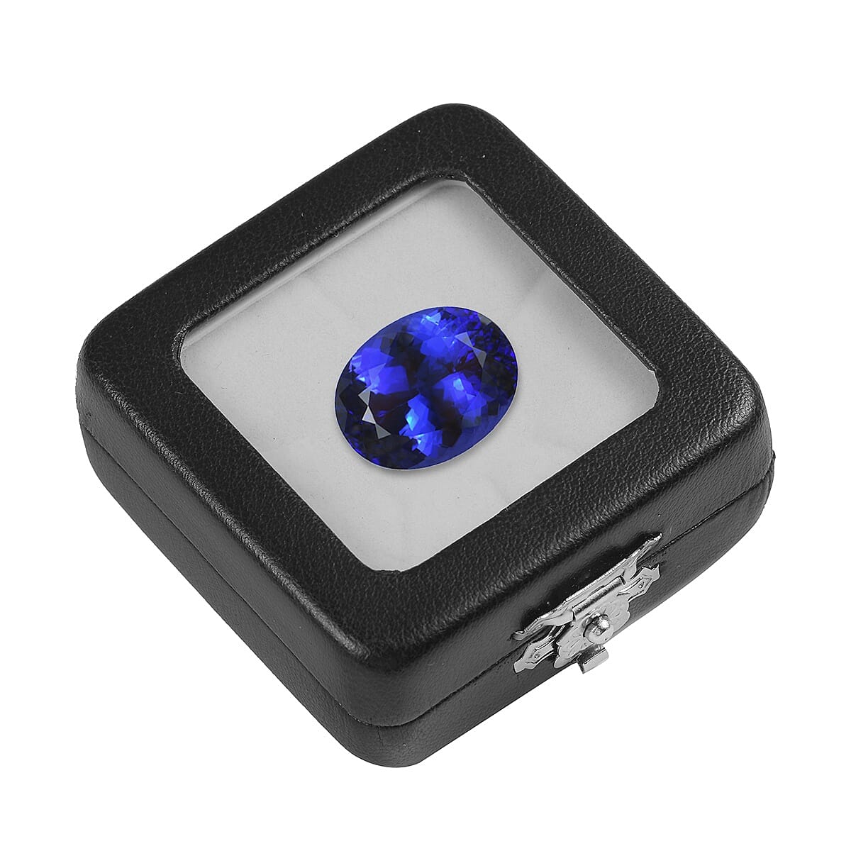 IGI Certified AAAA Tanzanite Oval Mixed Cut 22.32x17.45x11.63 mm  - 32ct