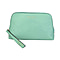 SENCILLEZ 100% Genuine Leather Clutch/Cosmetic Bag (Size 19x11x4cm) - Mint Green
