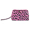 SENCILLEZ 100% Genuine Leather Clutch/Cosmetic Bag (Size 19x11x4cm) - Pink