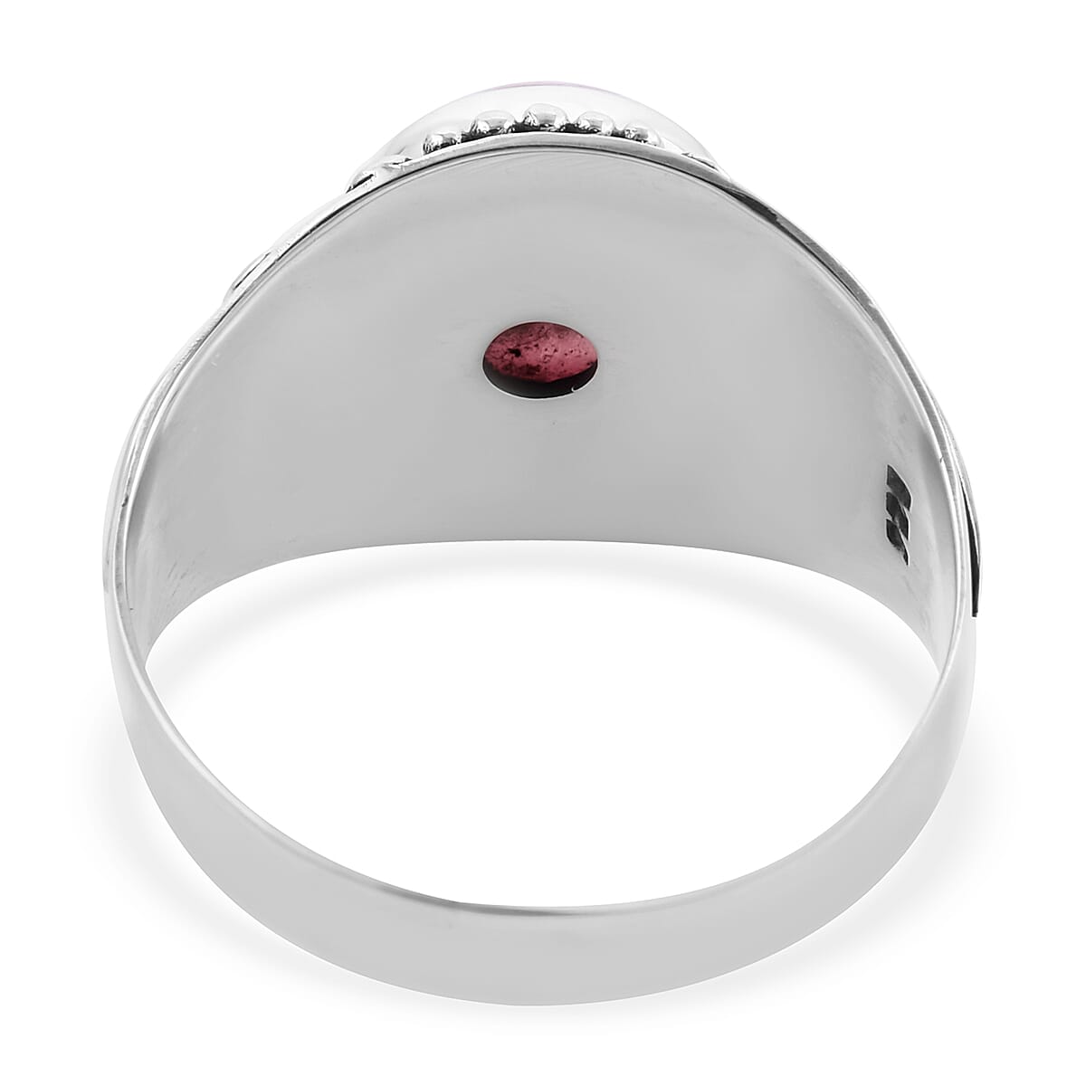Royal Bali Collection - Rhodochrosite Ring in Sterling Silver 4.57 Ct.