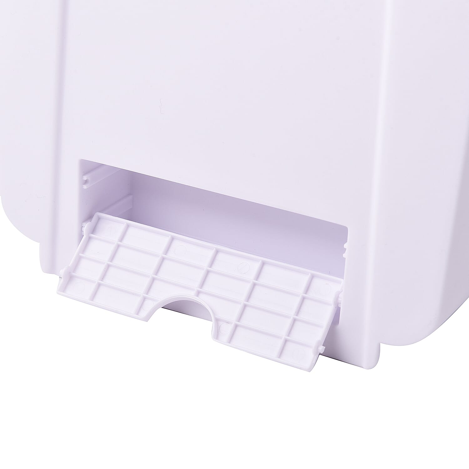 10L Foldable Hanging Waste Bin in White (Size 26x20x14cm)