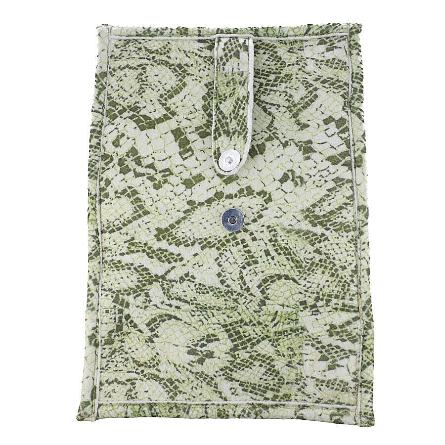 Speciality Styles Travel Floral Printed Jewellery Case- Olive Green