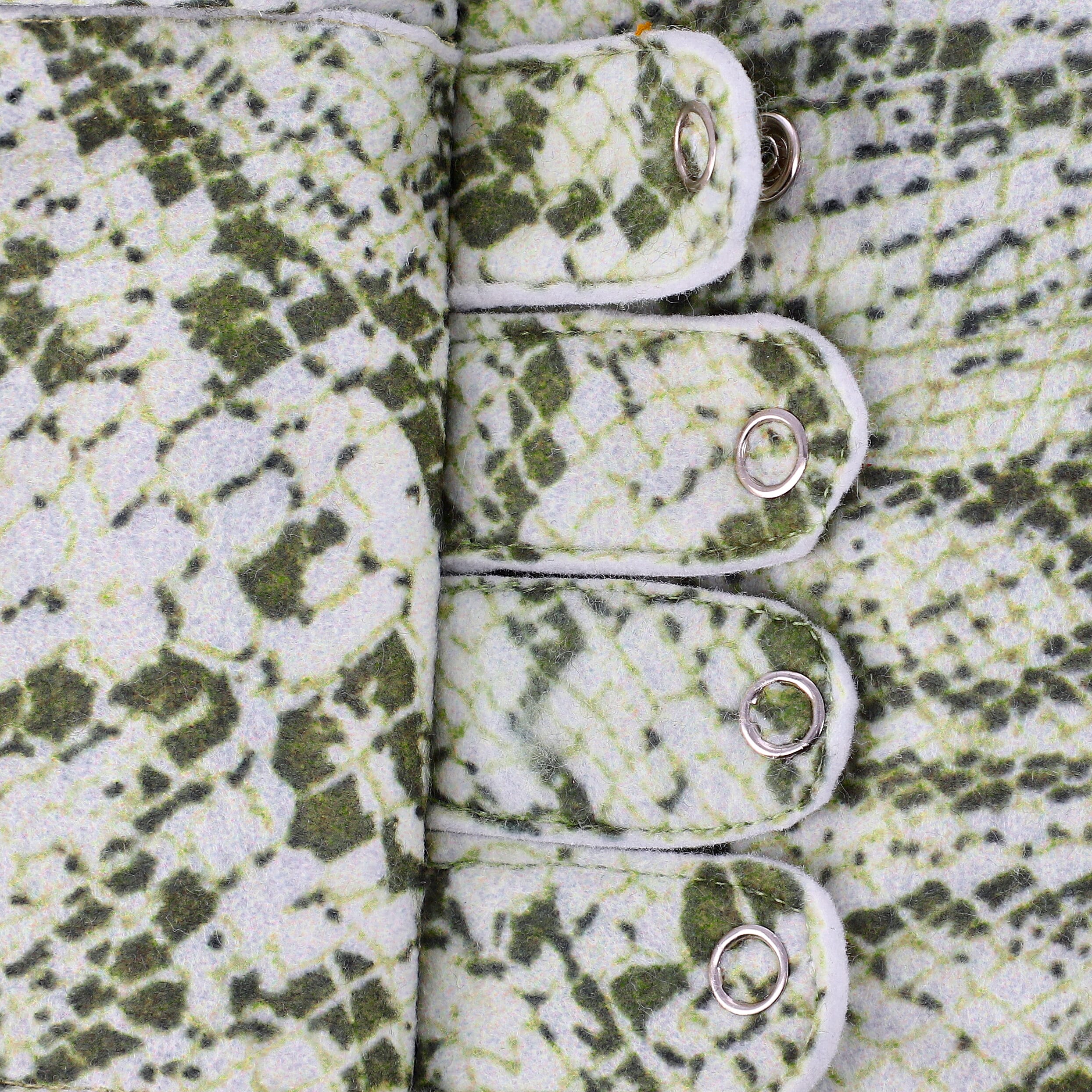 Speciality Styles Travel Floral Printed Jewellery Case- Olive Green