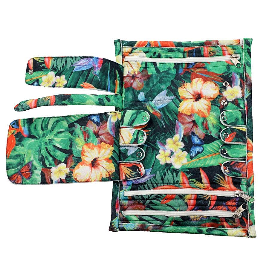 Speciality Styles Travel Floral Printed Jewellery Case- Multi