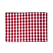 Large Checker Pattern Picnic Blanket (Size 199x146cm) in Red & White