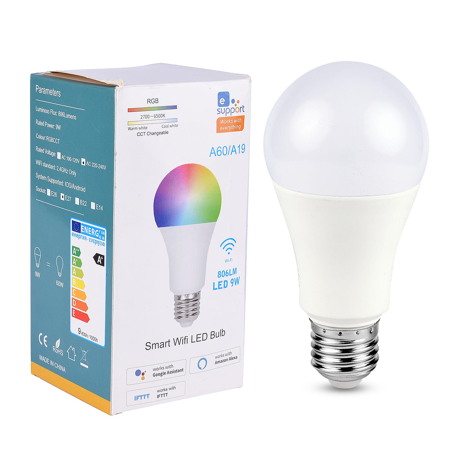Smart Bluetooth LED Light Multi Colour Bulb