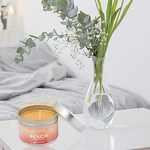 Wax Lyrical Peach Tin Candle (Upto 20 hours)