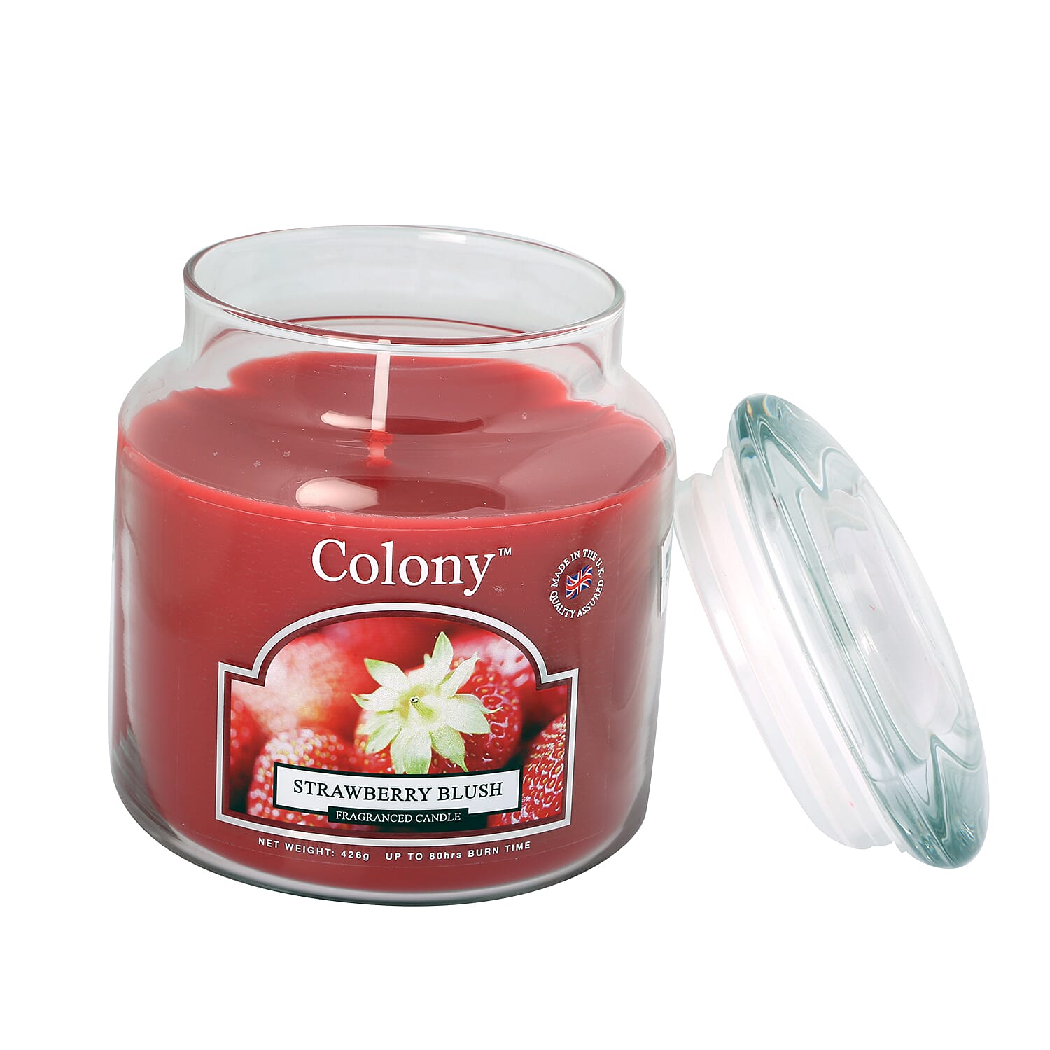 Wax Lyrical Classic Jar Candle - Strawberry Blush (426g)