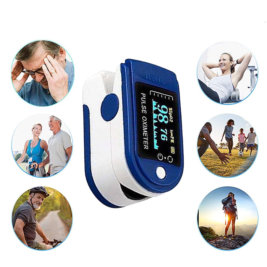 Oximeter - Blue & White